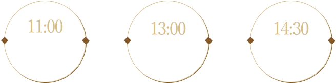 11:00 佐治打刃物工房、山謙木工所見学 13:00 参观 在漆器村会馆 14:30 在小本莳绘工作室体验莳绘