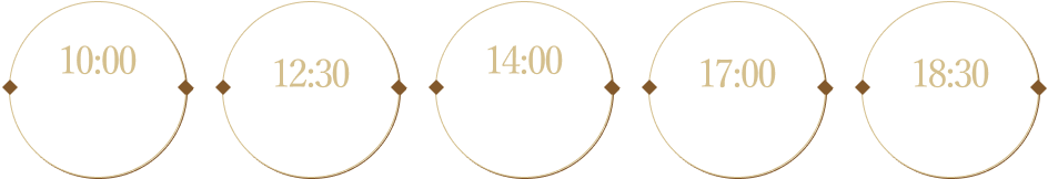 10:00 新幹線とハイヤーで移動 12:30 昼食 14:00 伊達冠石の採石場見学 17:00 一條旅館 18:30 夕食